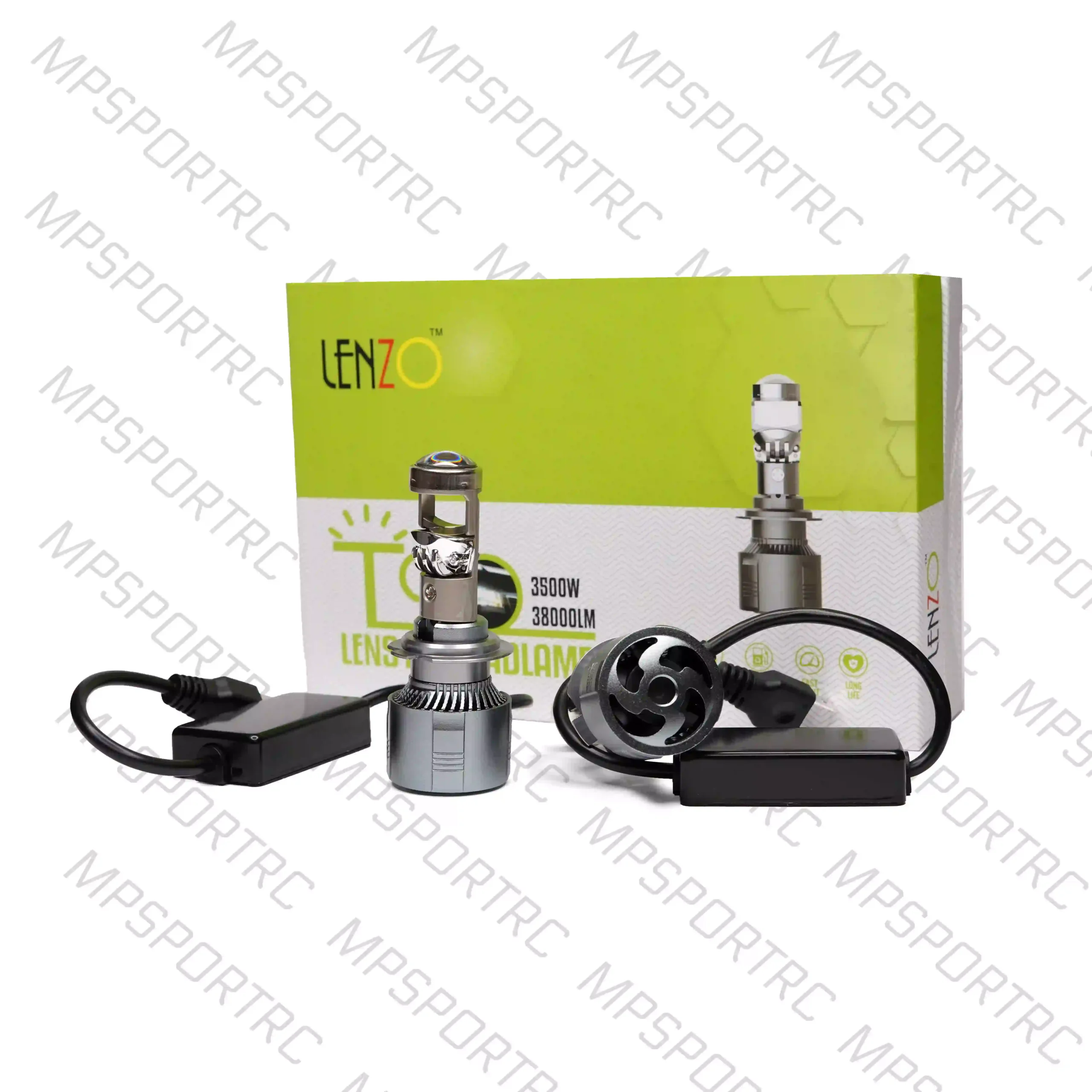 هدلایت لنزو چیپ CSP لنزدار LENZO - فروشگاه لوازم اسپرت خودرو ام پی اسپرت